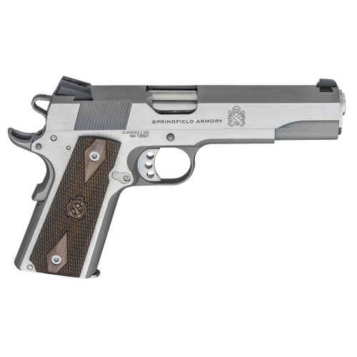 Springfield Armory 1911 Garrison 45 ACP Handgun 7rd Magazine 5" Barrel Stainless Springfield Armory 1911 Garrison 45 ACP Handgun 7rd Magazine 5" Barrel Stainless