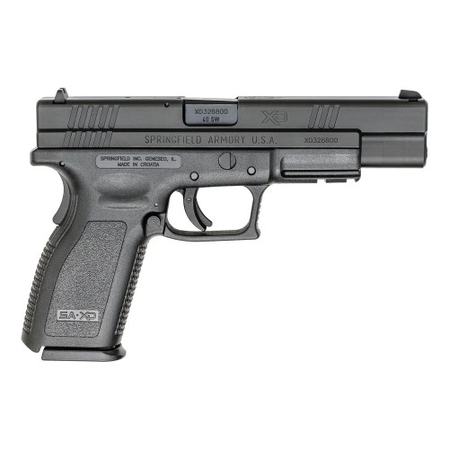 Springfield Armory XD Tactical Model Handgun .40 S&W 10rd Magazines (2) 5" Barrel Black Springfield Armory XD Tactical Model Handgun .40 S&W 10rd Magazines (2) 5" Barrel Black