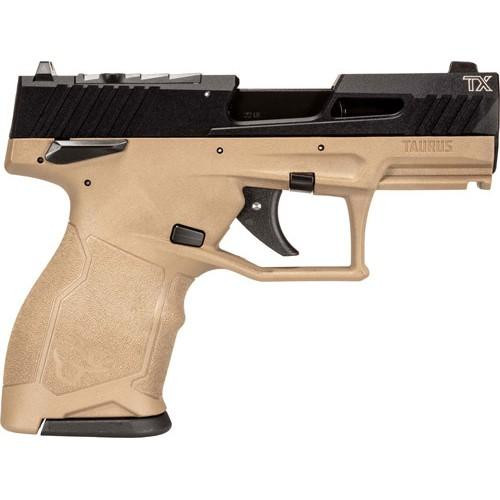 Taurus TX22 Compact Handgun .22 LR 10rd Magazines (2) 3.6" Barrel FDE Taurus TX22 Compact Handgun .22 LR 10rd Magazines (2) 3.6" Barrel FDE