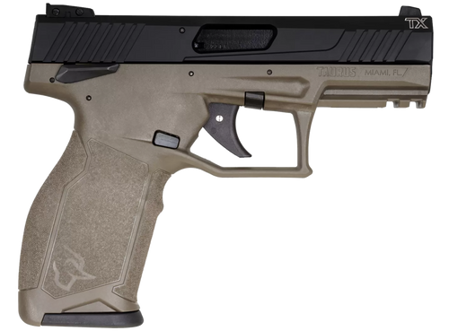 Taurus 1TX22141O10 TX22  Full Size Frame 22 LR 10+1 4" Matte Black Hard Coat Anodized OD Green w/Black Controls                                                                                         