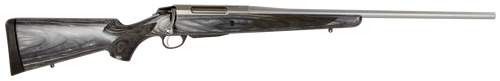 Tikka JRTXG316 T3x  308 Win 3+1 22.40" Barrel, Stainless Steel Metal Finish, Oiled Gray Laminate Stock                                                                                                  