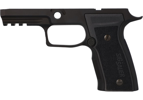 Sig Sauer 8901514 P320 Grip Module AXG Carry, 9mm Luger/40 S&W/357 Sig, Black Aluminum Medium Grip Frame, Polymer Grip Panels, Fits Sig P320 (Non-Manual Safety)                                        