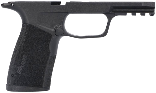 Sig Sauer 8901179 Grip Module  Black Polymer with Interchangeable Backstraps for Sig P365-XMACRO                                                                                                        