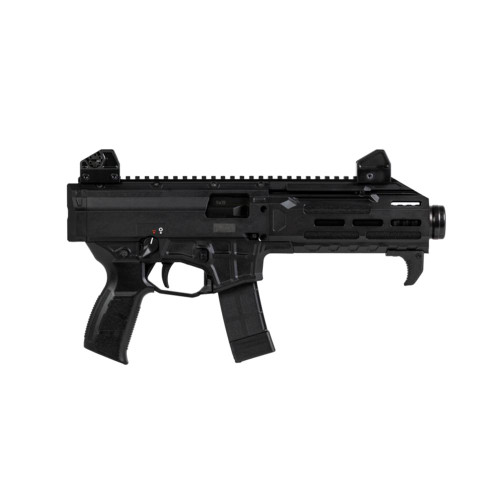 CZ USA Scorpion 3+ Handgun 9mm Luger 20rd Magazines (5) 7.8" 1/2x28 Threaded Barrel Black with QD Sling Mount CZ USA Scorpion 3+ Handgun 9mm Luger 20rd Magazines (5) 7.8" 1/2x28 Threaded Barrel Black with QD Sling Mount