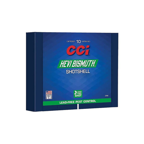 CCI Hevi Bismuth Centerfire Shotshell .40 S&W 78gr 8 1300 fps 10/ct CCI Hevi Bismuth Centerfire Shotshell .40 S&W 78gr 8 1300 fps 10/ct