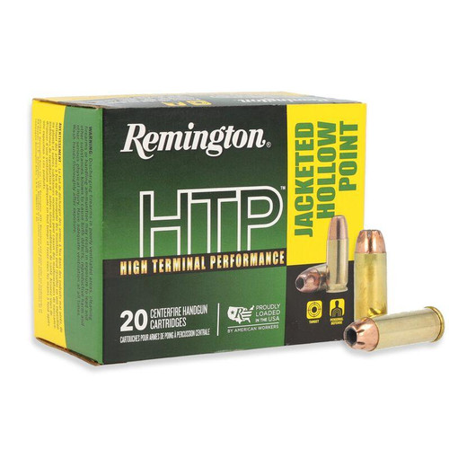 Remington HTP Handgun Ammunition .45 Colt 230gr JHP 850 fps 20/ct Remington HTP Handgun Ammunition .45 Colt 230gr JHP 850 fps 20/ct