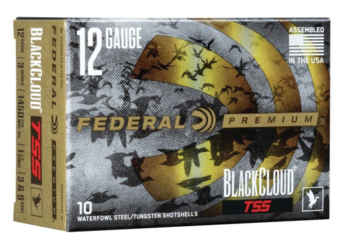 Federal Black Cloud TSS Shotshells 12ga 3" 1-1/4 oz 1450 fps 39 10/ct