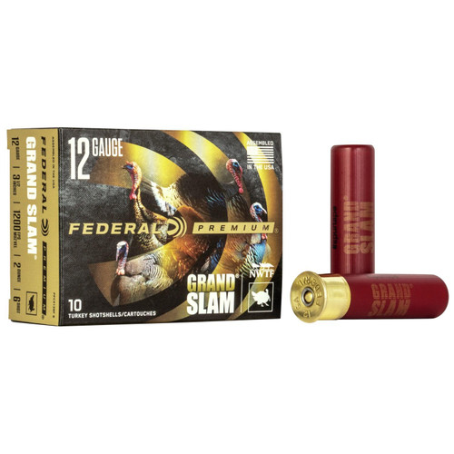 Federal Grand Slam Shotshell 12ga 3-1/2" 2oz 1200 fps  6 10/ct