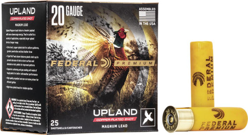 Federal Wing-Shok Magnum Shotshells  20ga 3" 1-1/4oz 1300 fps 5 25/ct