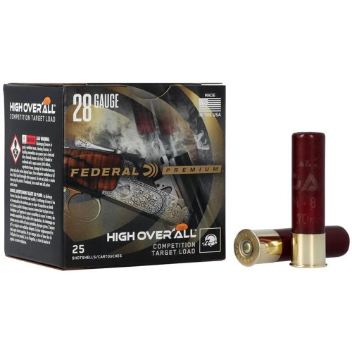 FEDERAL PREMIUM HOA 28GA 2 3/4 IN 3/4 OZ 1250 FPS 2 DRAM 8 AMMO 25RD FEDERAL PREMIUM HOA 28GA 2 3/4 IN 3/4 OZ 1250 FPS 2 DRAM 8 AMMO 25RD