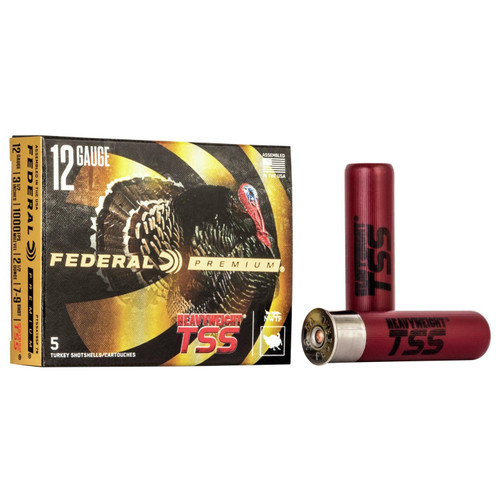 Federal Heavyweight Shotshell 12ga 3-1/2" 2-1/2oz 1000 fps 7/9 5/ct