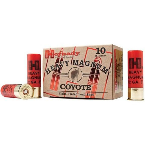 Hornady Heavy Mag Coyote 12 ga 3"  1 1/2 oz BB 1300 fps - 10/ct