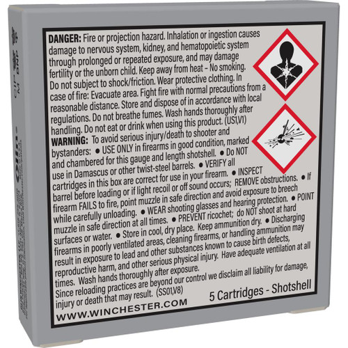 Winchester Super-X Rifled Slug Shotshells .410 ga 2-1/2" 1/5 oz 1830 fps Slug 5/ct