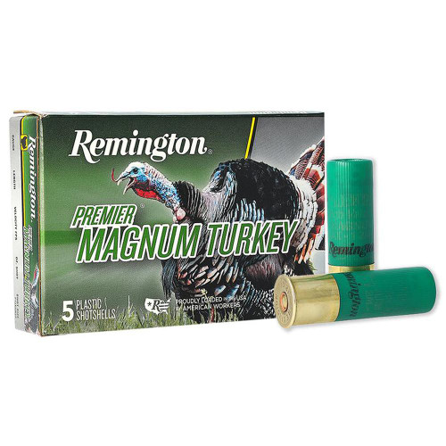 Remington Premier Magnum Turkey Loads 12 ga 3 in 2 oz 6 1175 fps 5/ct