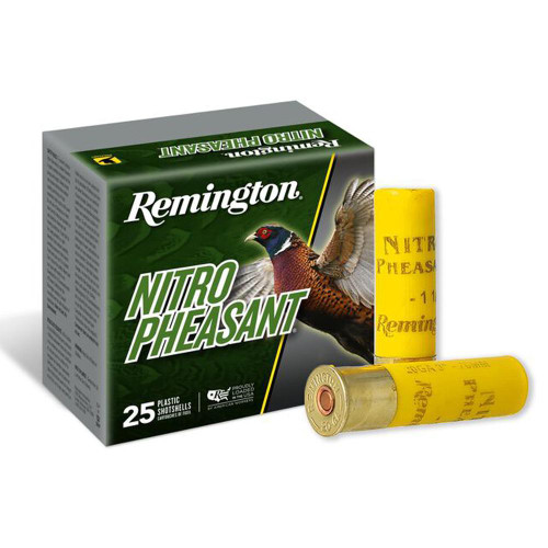 Remington Nitro Pheasant Shotshells 20 ga 2-3/4 in 1 oz 5 1300 fps 25/ct Remington Nitro Pheasant Shotshells 20 ga 2-3/4 in 1 oz 5 1300 fps 25/ct