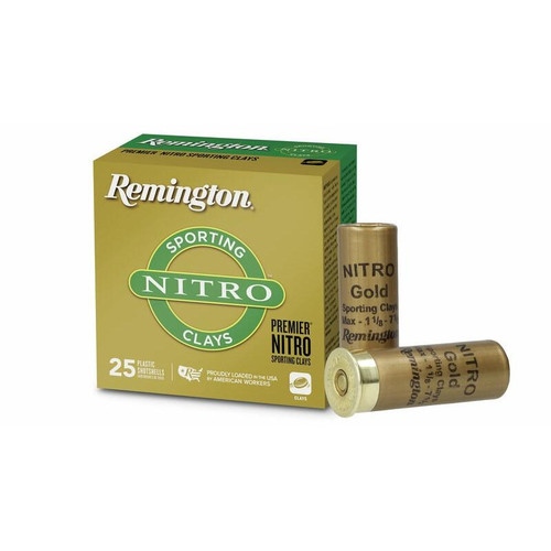Remington Premier Nitro Shotshells 12ga 2-3/4" 1-1/8 oz 1300 fps 8 25/ct