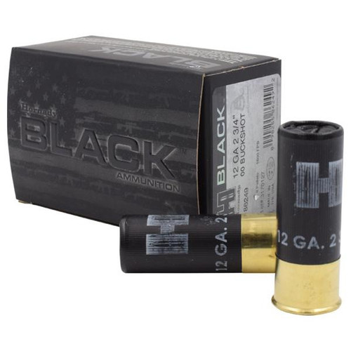 Hornady Black Shotshells 12ga 2-3/4" 00 10/ct