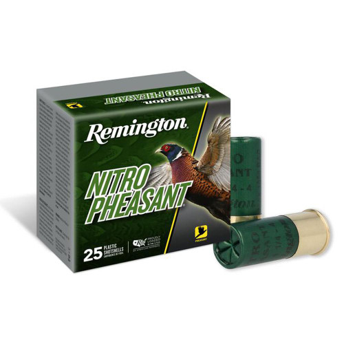 Remington Nitro Pheasant Shotshells 12 ga 2-3/4 in 1-3/8 oz 5 1300 fps 25/ct Remington Nitro Pheasant Shotshells 12 ga 2-3/4 in 1-3/8 oz 5 1300 fps 25/ct