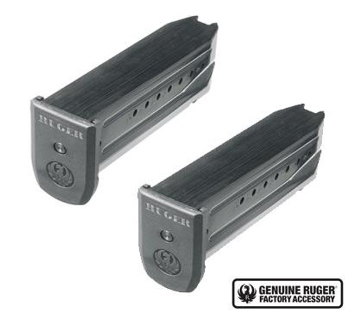 Ruger SR9 SR9C 9E Handgun Magazine 9x19mm Blued Steel 17/rd (Value 2-pack)