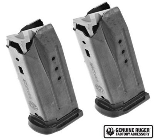 Ruger Security-9 Compact Magazine 9mm Black Oxide Steel 10/rd 2/pk