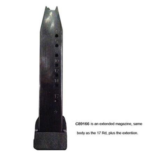 Beretta Factory PX4 Extended Magazine 9mm Black Steel 20/rd Beretta Factory PX4 Extended Magazine 9mm Black Steel 20/rd