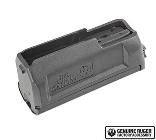 Ruger American Rifle Magazine .308 Multi-caliber 4/rd Ruger American Rifle Magazine .308 Multi-caliber 4/rd