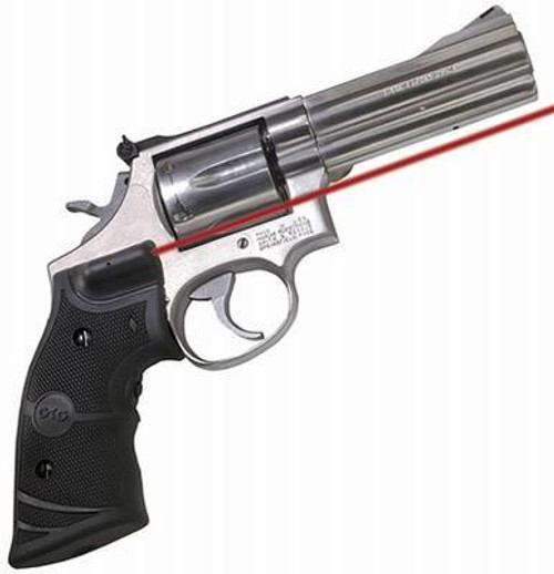 Crimson Trace Revolver Lasergrip - S&W Round-Butt N-Frame