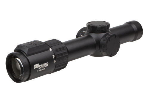 Sig Sauer EASY6-BDX Tactical Rifle Scope 1-6x24�30mm Digital Focal PLane BDX-R LPVO - Black Sig Sauer EASY6-BDX Tactical Rifle Scope 1-6x24�30mm Digital Focal PLane BDX-R LPVO - Black