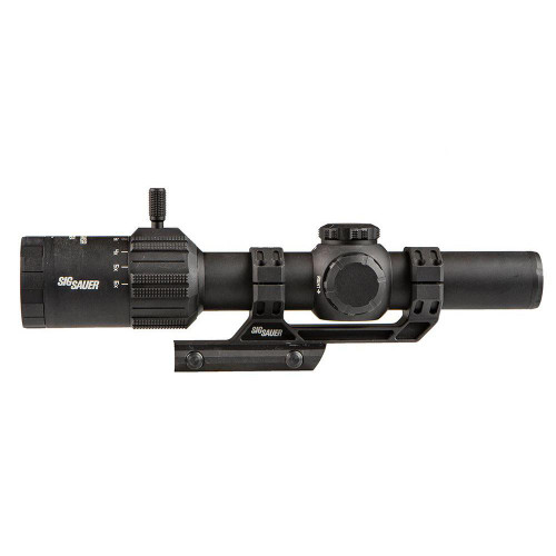 Sig Sauer Tactical Tango-MSR LPVO Rifle Scope 1-6x24 Illum MSR BDC6 incl/ Alpha MSR Mount - Black Sig Sauer Tactical Tango-MSR LPVO Rifle Scope 1-6x24 Illum MSR BDC6 incl/ Alpha MSR Mount - Black