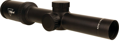 Huron 1-4x24 Riflescope BDC Hunter Holds 30mm Tube Satin Blk Capped Adj Huron 1-4x24 Riflescope BDC Hunter Holds 30mm Tube Satin Blk Capped Adj