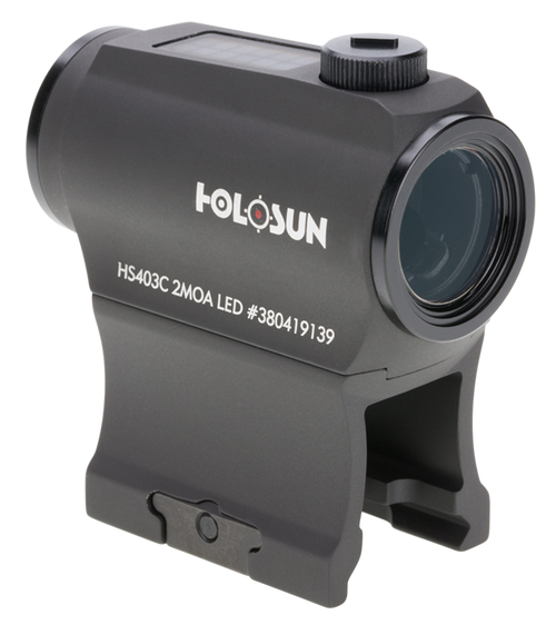 Holosun 403 SOLAR Black Anodized 2 MOA Red Dot Holosun 403 SOLAR Black Anodized 2 MOA Red Dot