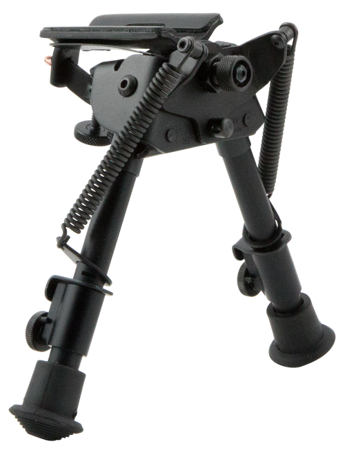Harris Bipods BR Swivel Stud, 6-9", Black Steel/Aluminum, Rubber Feet Harris Bipods BR Swivel Stud, 6-9", Black Steel/Aluminum, Rubber Feet