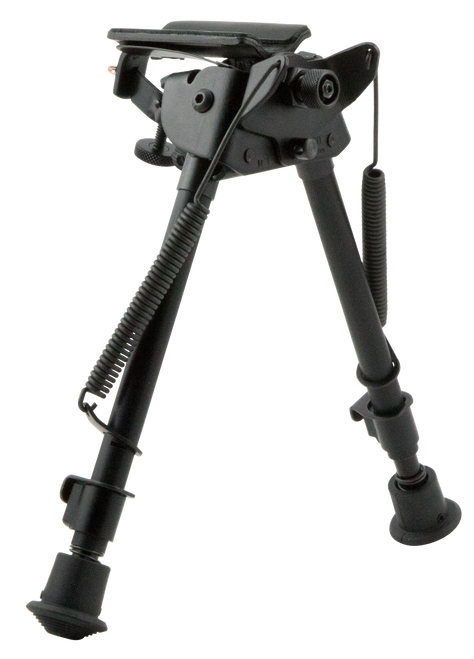 Harris Bipods LMS Swivel Stud, 9-13", Black Steel/Aluminum, Notched Legs, Rubber Feet Harris Bipods LMS Swivel Stud, 9-13", Black Steel/Aluminum, Notched Legs, Rubber Feet