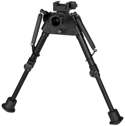 Harris Bipods Swivel BR Picatinny, 6-9", Black Steel/Aluminum, Self Leveling Legs, Rubber Feet Harris Bipods Swivel BR Picatinny, 6-9", Black Steel/Aluminum, Self Leveling Legs, Rubber Feet