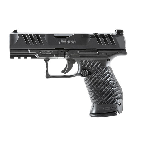 Walther PDP Compact Optic Ready Handgun 9mm Luger 15rd Magazine 4" Barrel Black Polymer 2 Mags Incl/ Walther PDP Compact Optic Ready Handgun 9mm Luger 15rd Magazine 4" Barrel Black Polymer 2 Mags Incl/