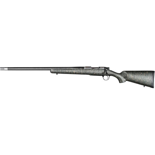 Christensen Arms Ridgeline Left Hand Rifle 6.5 Creedmoor 4rd Magazine 24" Barrel Stainless Steel Green Black/Tan Webbing Stock