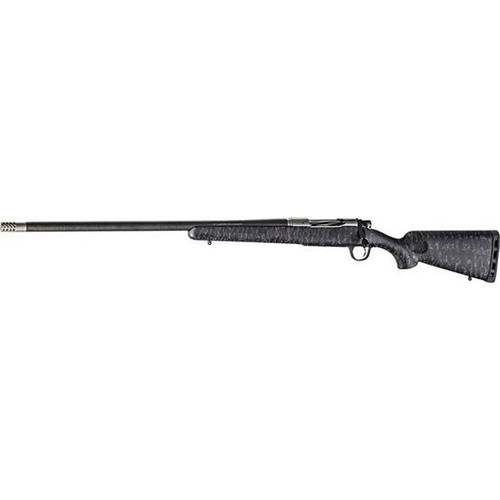 Christensen Arms Ridgeline Left Hand Rifle 7mm-08 Rem 4rd Magazine 24" Barrel Stainless Steel Black/Gray Webbing Stock