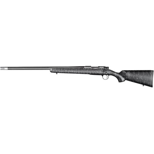 Christensen Arms Ridgeline Left Hand Rifle 6.5 PRC 4rd Magazine 24" Barrel Stainless Steel Black/Gray Webbing Stock