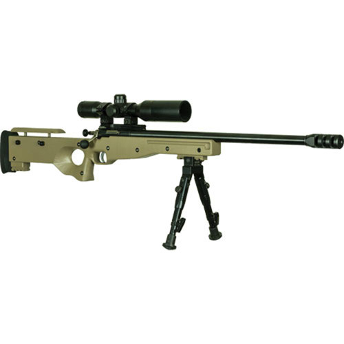 Crickett 22 MAG Precision Rifle FDE Package .22 WMR Single Shot 16 1/8" Barrel