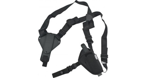 Uncle Mike's Plain Black Nylon Shoulder Holster 8716 AM16