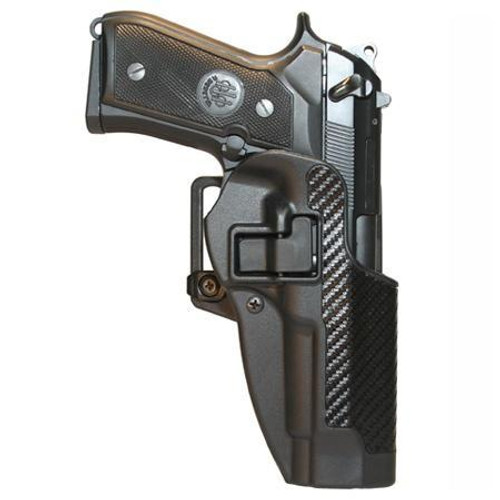 Blackhawk SERPA CQC Holster Carbon Fiber for Beretta 92/96 Left Hand Black