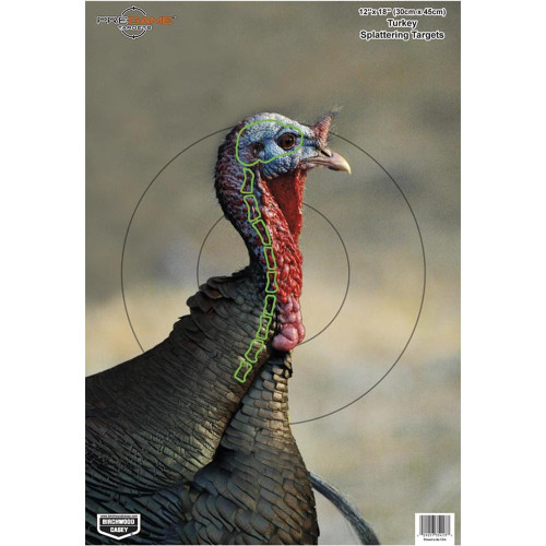 Birchwood Casey Pregame Targets Turkey Paper Targets 12"x18" 8/ct