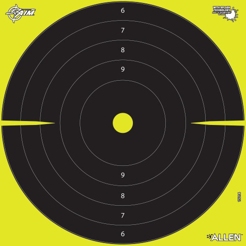 Allen EZ Aim Splash Reactive Target 12.5" Bullseye 30 per Pad Allen EZ Aim Splash Reactive Target 12.5" Bullseye 30 per Pad