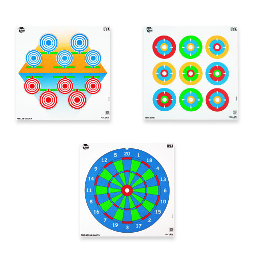 Allen EZ Aim Paper Targets 12" Fun Paper Plinking the Day Away 9/ct