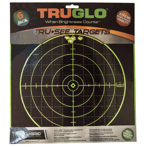 Truglo TRU-SEE Splatter Target 100 Yard 12x12 6/pk Truglo TRU-SEE Splatter Target 100 Yard 12x12 6/pk