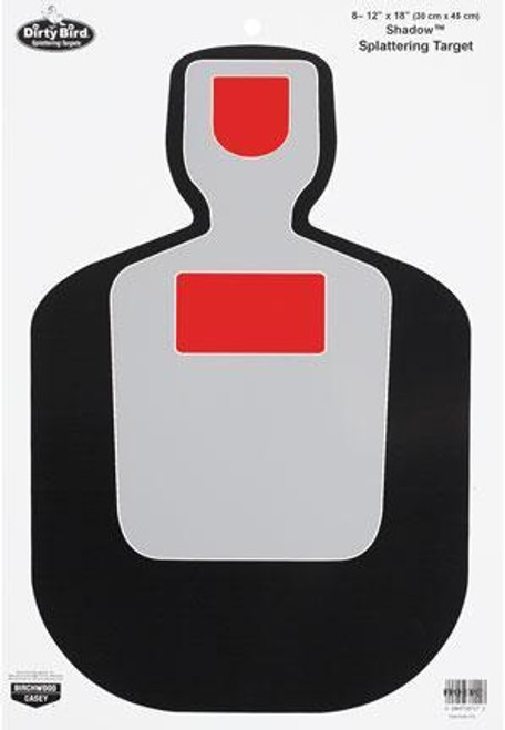 Birchwood Casey Dirty Bird BC19 Shadow Splattering Target 8/Pack Birchwood Casey Dirty Bird BC19 Shadow Splattering Target 8/Pack