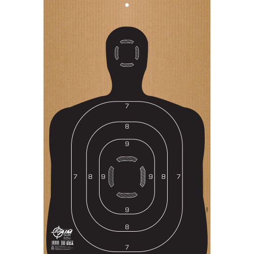 Allen EZ Aim Silhouette Corrugated Shooting Target B27 23" x 35" Allen EZ Aim Silhouette Corrugated Shooting Target B27 23" x 35"