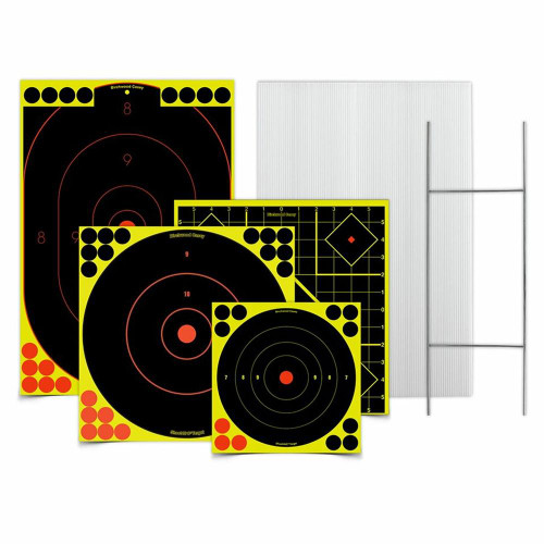 Birchwood Casey Sharpshooter Stand & Target Kit - 4 Targets 54 Pasters Birchwood Casey Sharpshooter Stand & Target Kit - 4 Targets 54 Pasters