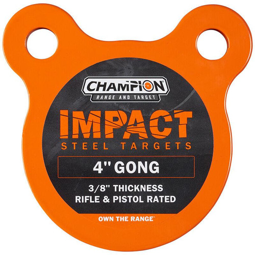 Champion Impact Steel Gong Target 4" Round Champion Impact Steel Gong Target 4" Round