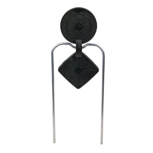 Champion Duraseal Spinner Target Double Gong Black Champion Duraseal Spinner Target Double Gong Black